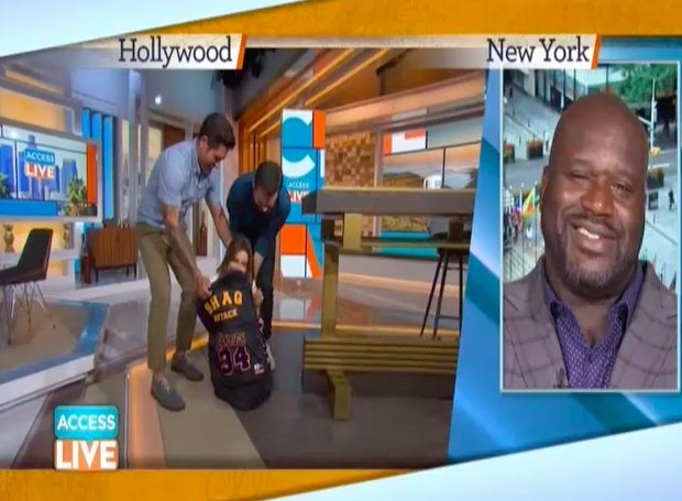 Shaq On NBC's Access Live!