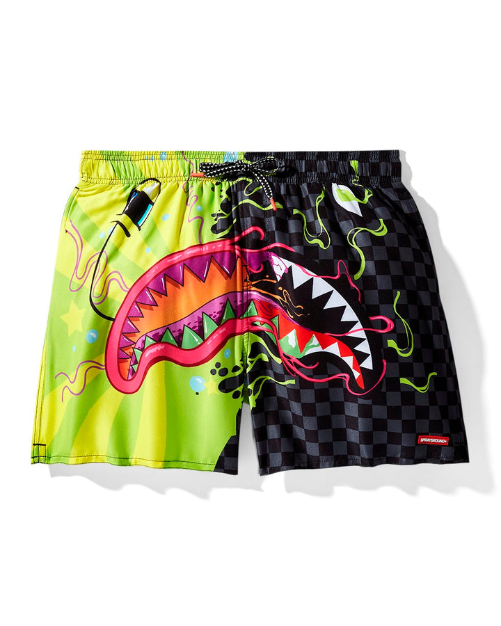 SPLIT WEIRD SWIM SHORTS