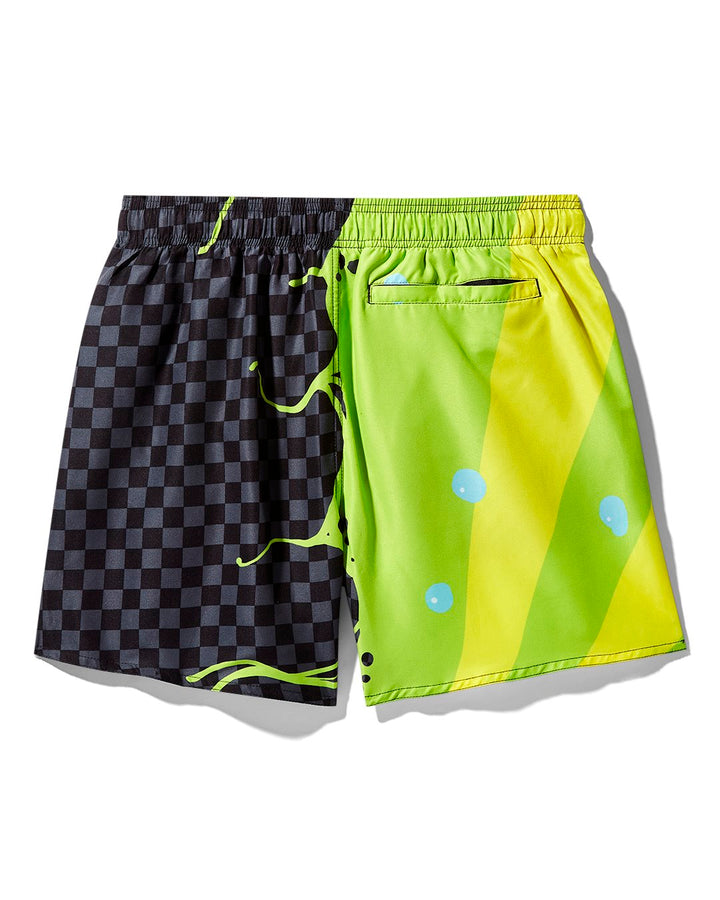 SPLIT WEIRD SWIM SHORTS