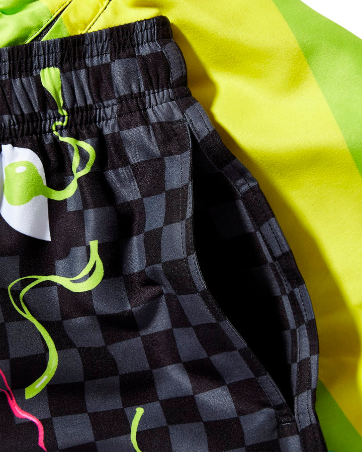 SPLIT WEIRD SWIM SHORTS