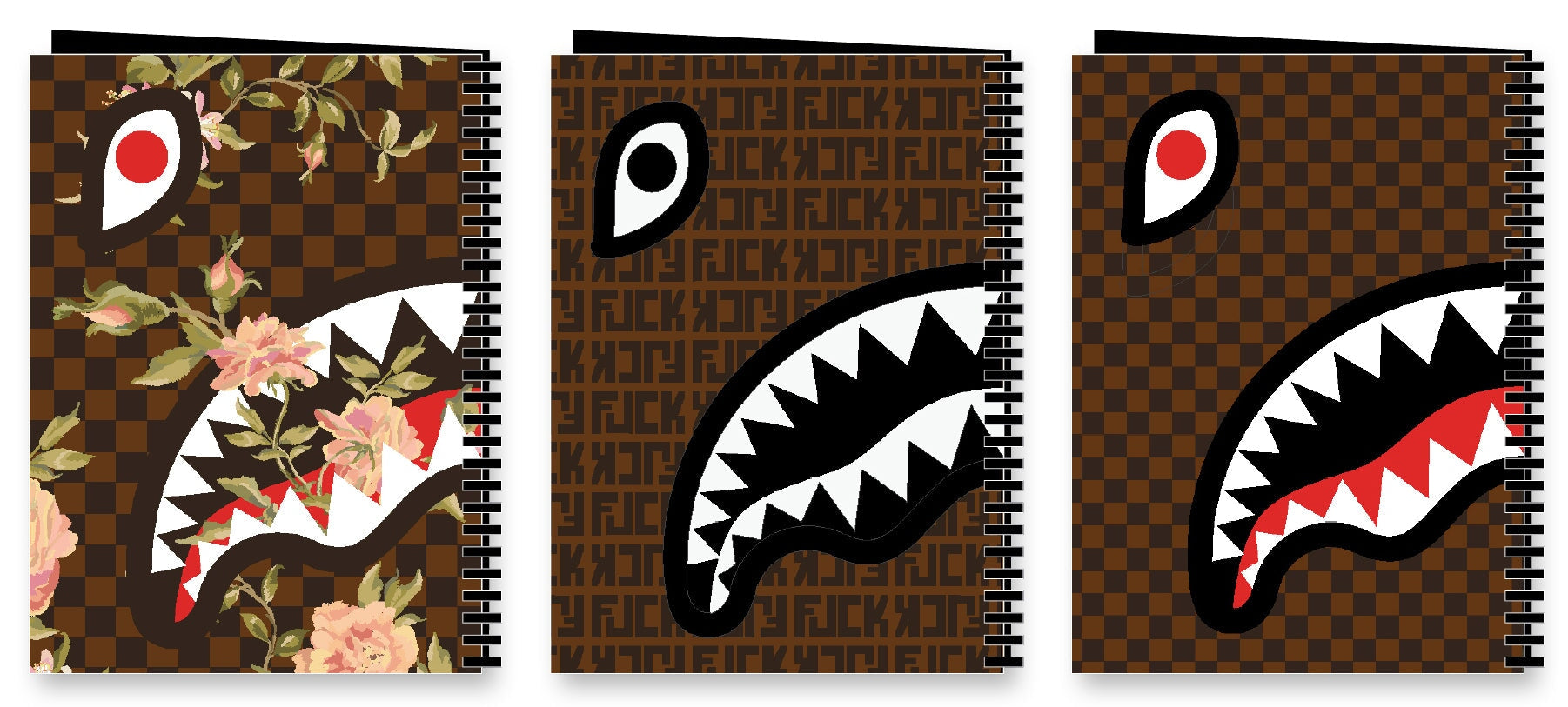 מחברות מותג SPRAYGROUND ISRAEL