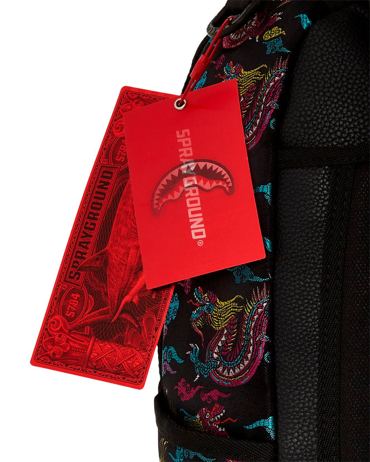 EMBROIDERED DRAGONS DLX BACKPACK