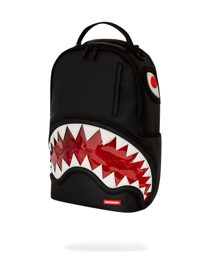 SHARK WITH RUBBER TEETH BACKPACK