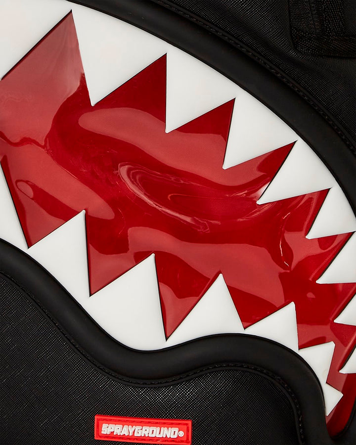 SHARK WITH RUBBER TEETH BACKPACK