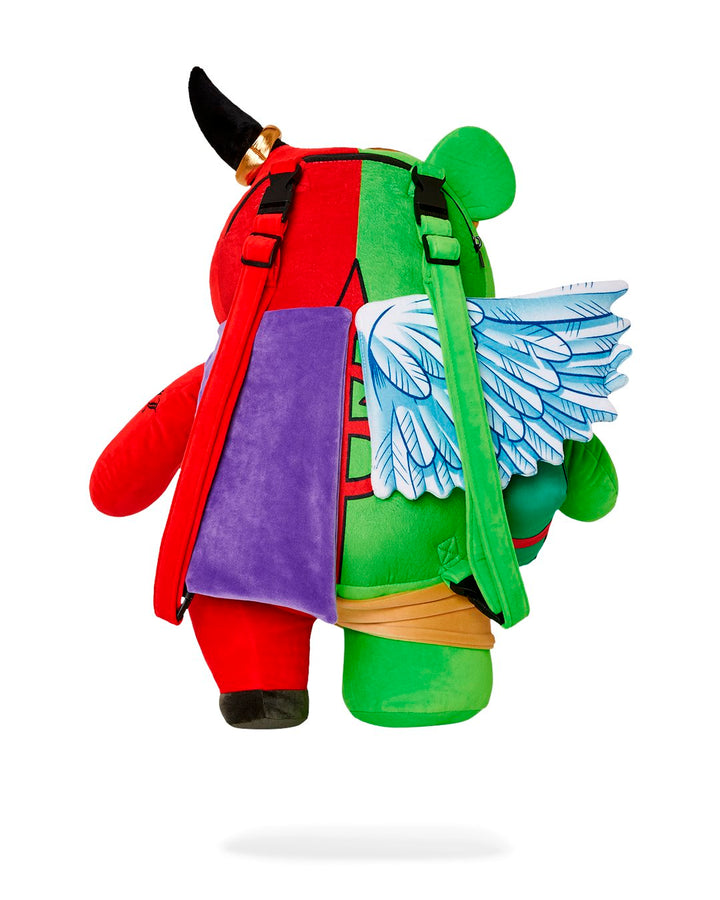 ANGEL VS DEVIL BEAR BACKPACK