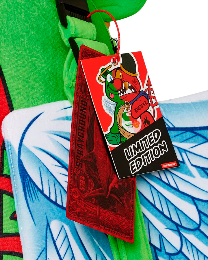 ANGEL VS DEVIL BEAR BACKPACK