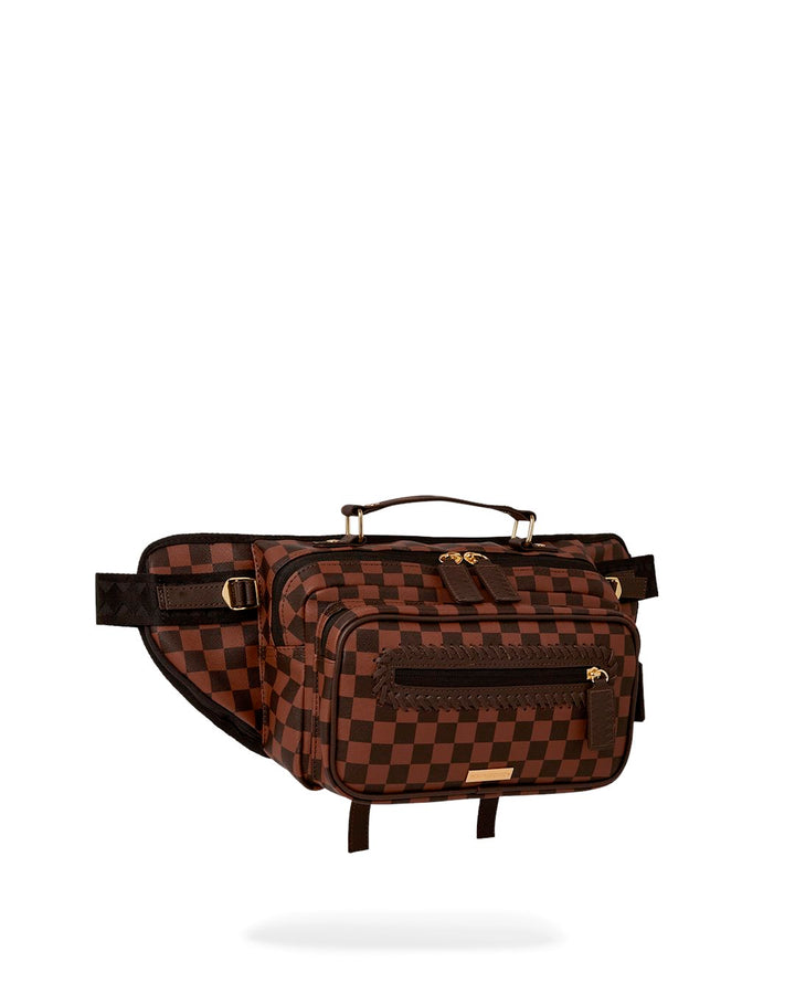 CORE EMBOSSED CHECK CARGO CROSS-BODY