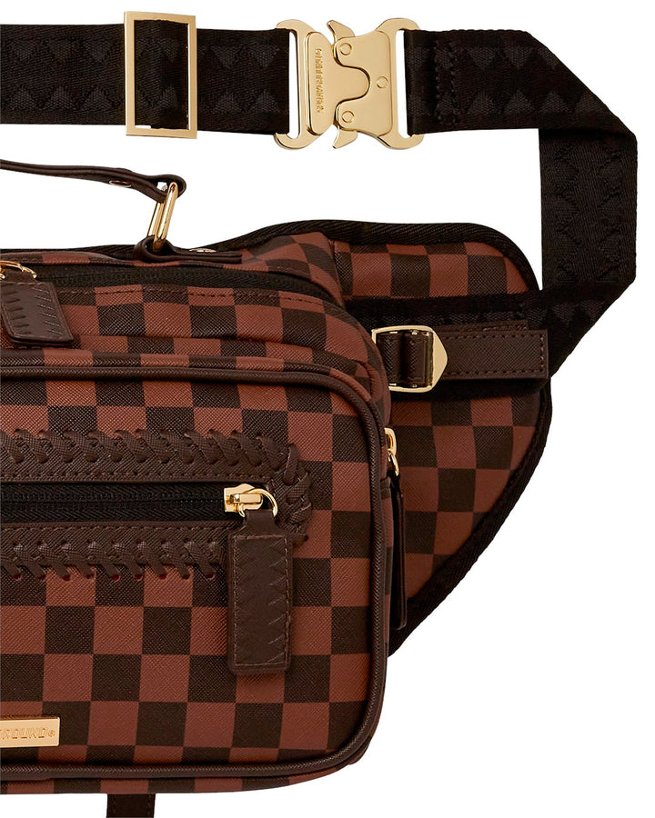 CORE EMBOSSED CHECK CARGO CROSS-BODY