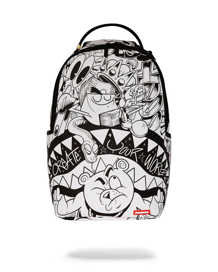 HEAVY SHARKMOUTH DOODLE  DLXSV BACKPACK