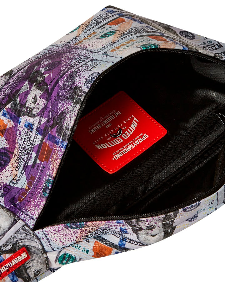 MONEY SPLAT SAVVY CROSS-BODY