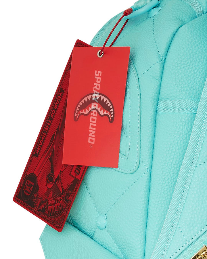 TURQ BLUE STUD DLXSV BACKPACK