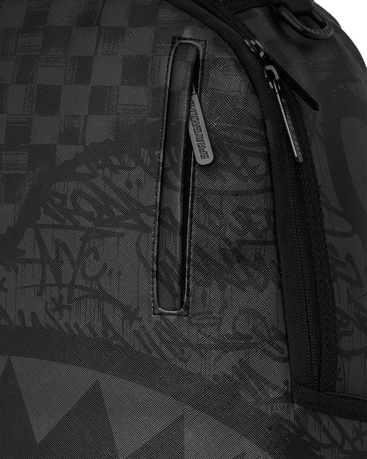 TORN GRAFF CHECK DLXSV BACKPACK