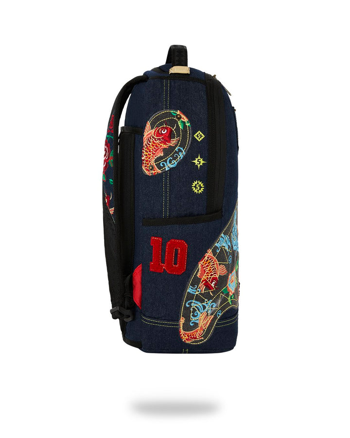 EVISU STYLE DLX-DENIM BACKPACK