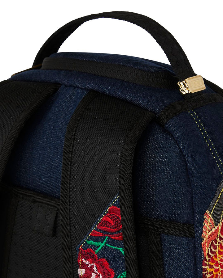 EVISU STYLE DLX-DENIM BACKPACK