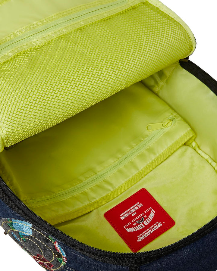 EVISU STYLE DLX-DENIM BACKPACK