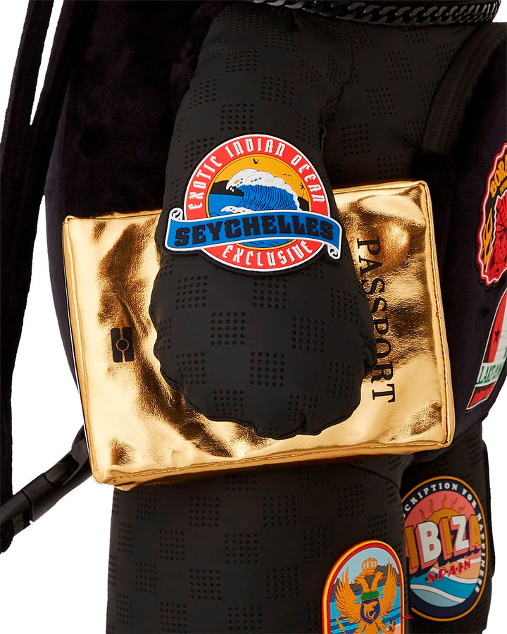 GLOBAL MOGUL BILLIONAIRE BEAR BACKPACK