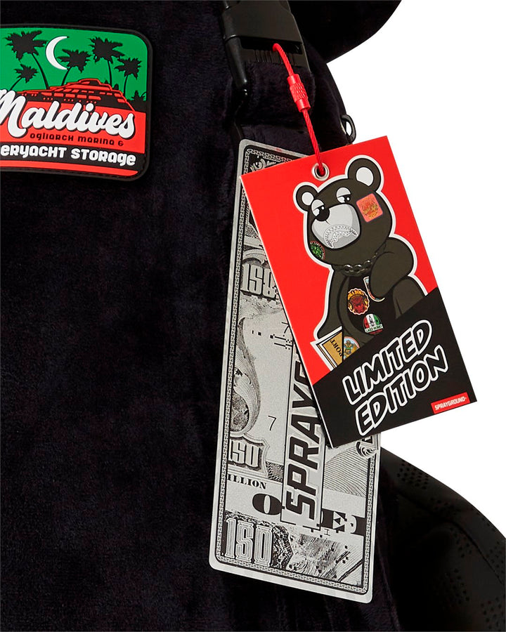 GLOBAL MOGUL BILLIONAIRE BEAR BACKPACK