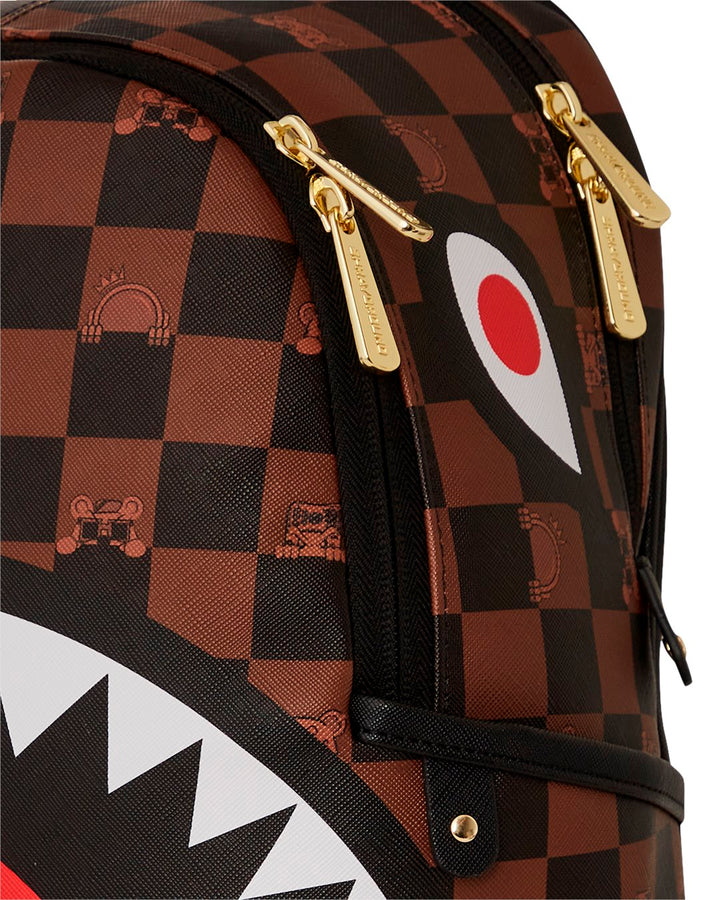 PEEKING CHARACTER CHECK SAVAGE BACKPACK