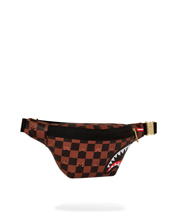PEEKING CHARACTER CHECK SAVVY CROSSBODY