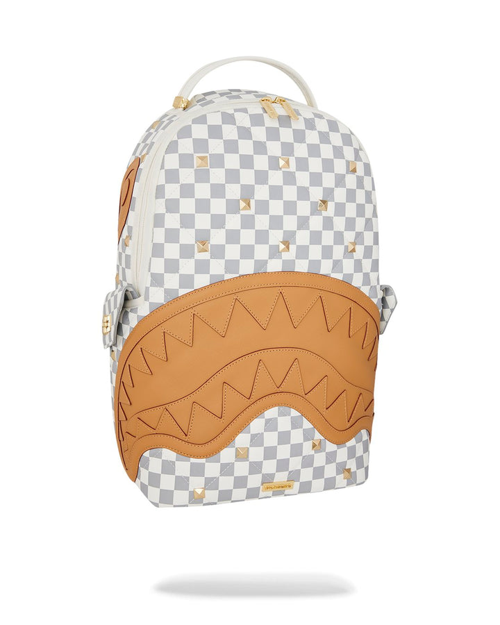 CREAM HENNY QUILT PUFF DLXSV BACKPACK