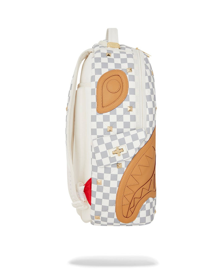 CREAM HENNY QUILT PUFF DLXSV BACKPACK