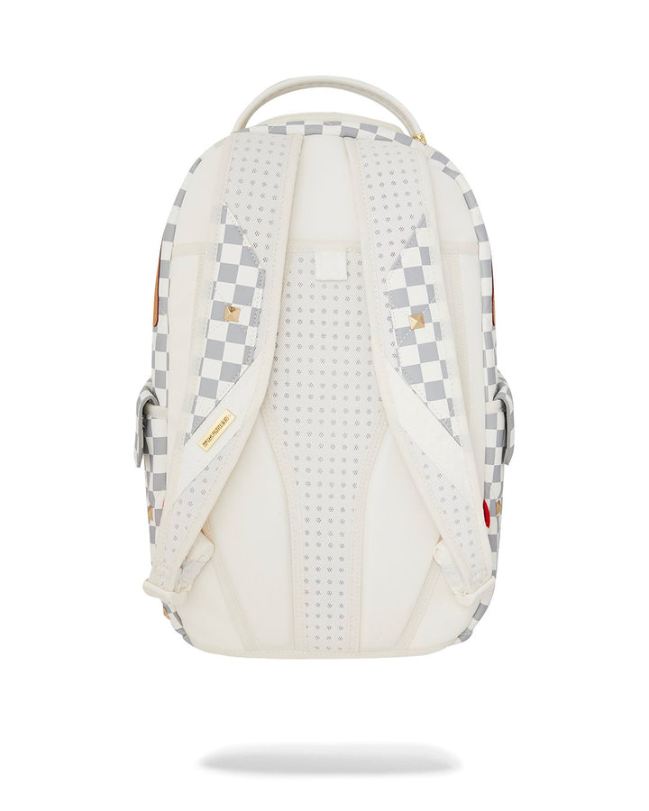 CREAM HENNY QUILT PUFF DLXSV BACKPACK