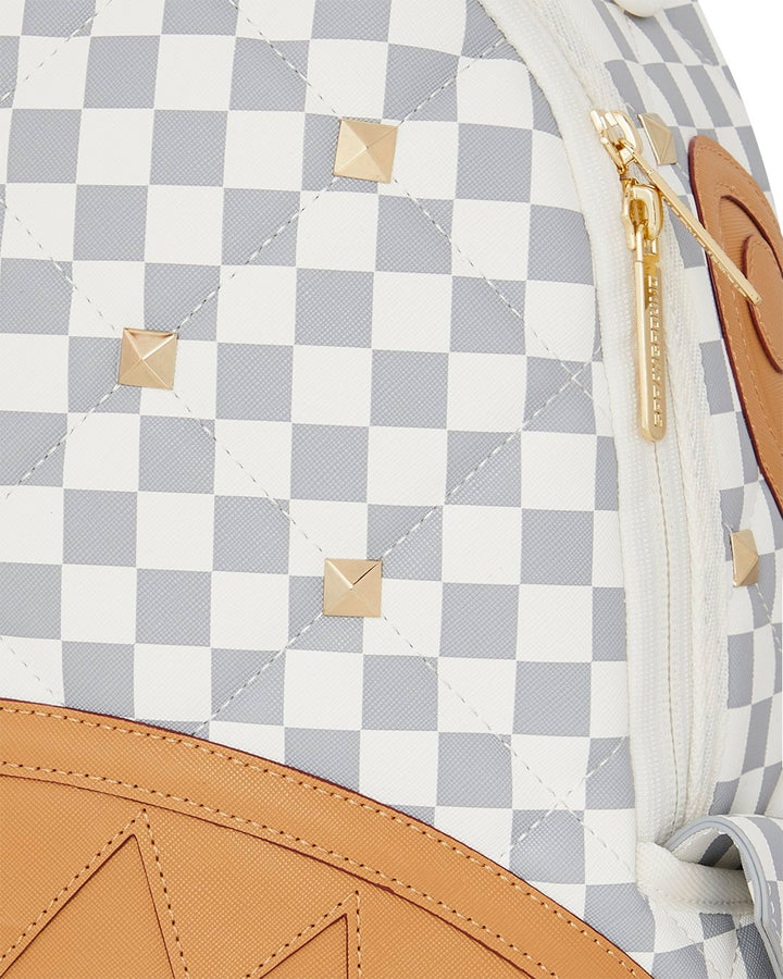CREAM HENNY QUILT PUFF DLXSV BACKPACK