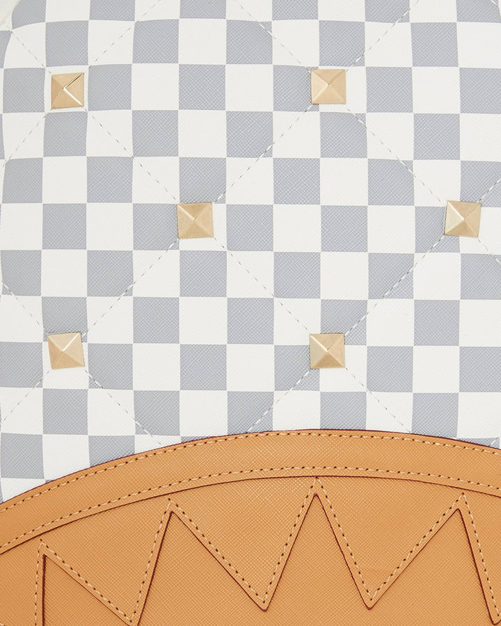 CREAM HENNY QUILT PUFF DLXSV BACKPACK