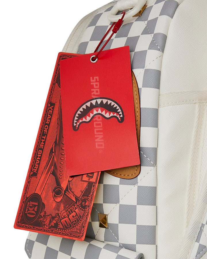 CREAM HENNY QUILT PUFF DLXSV BACKPACK