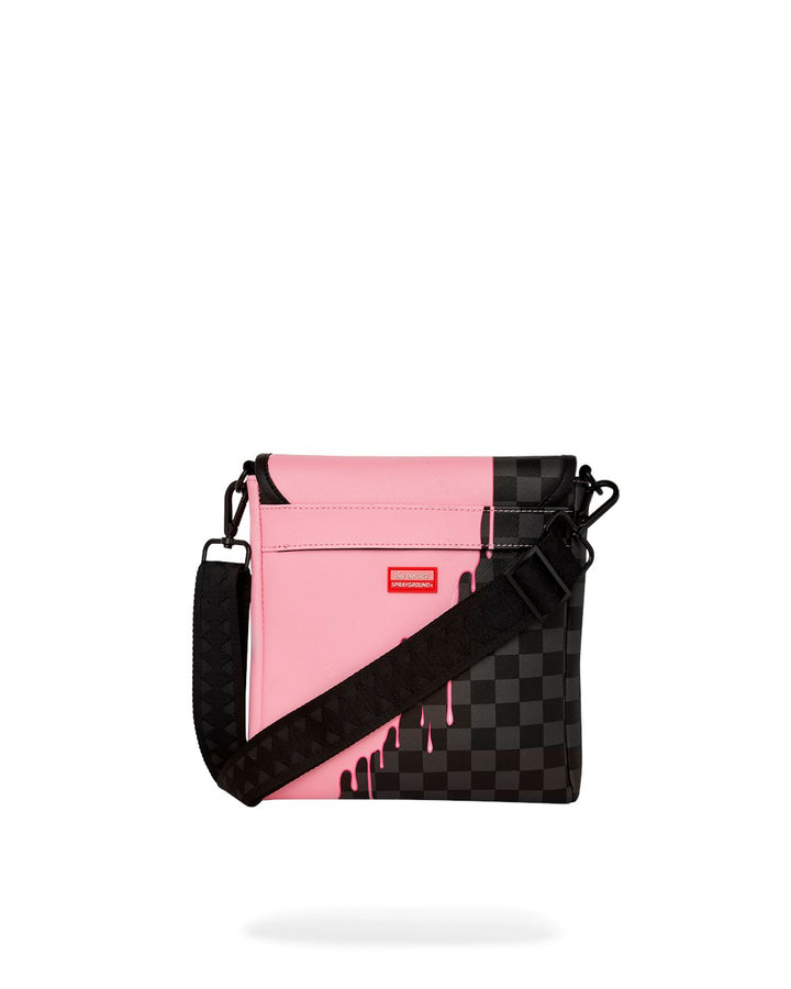 PINK PANTHER HALF PAINTED MESSENGER SLING