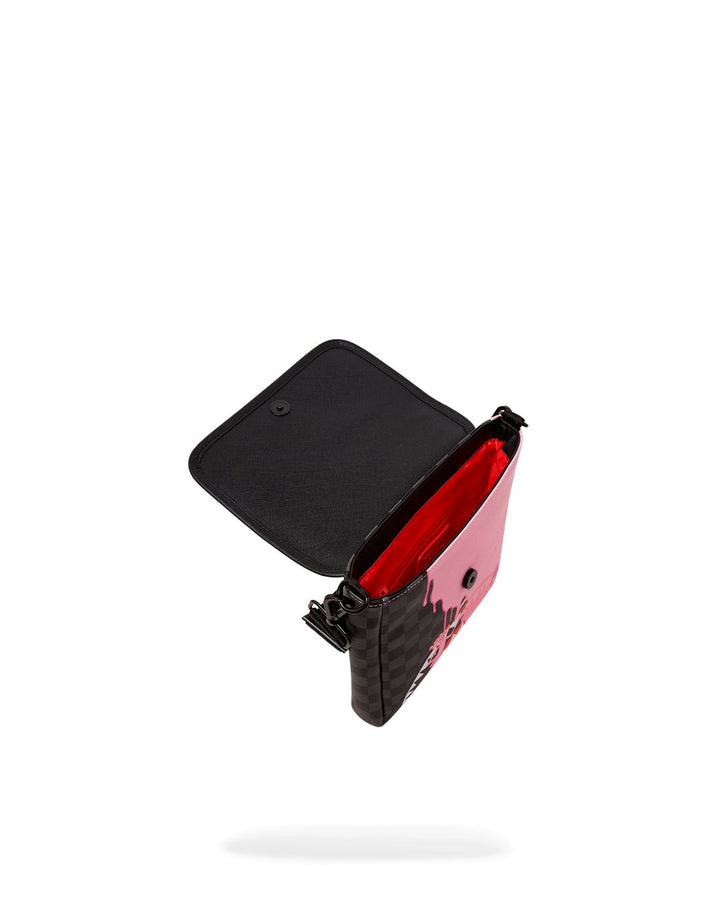 PINK PANTHER HALF PAINTED MESSENGER SLING