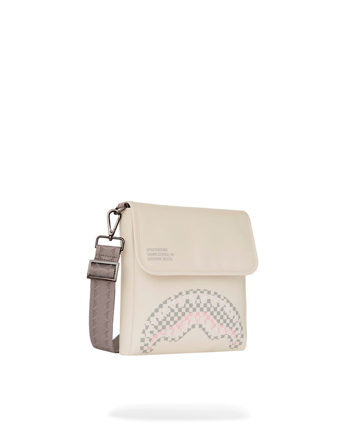 CREAM CHECK SHARK CENTRAL MESSENGER SLING