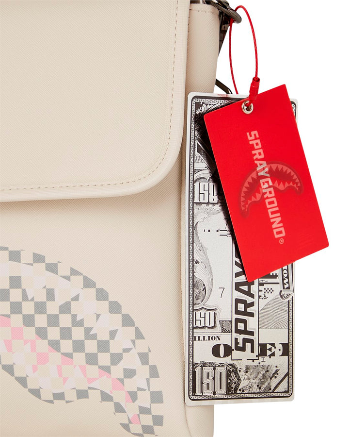 CREAM CHECK SHARK CENTRAL MESSENGER SLING