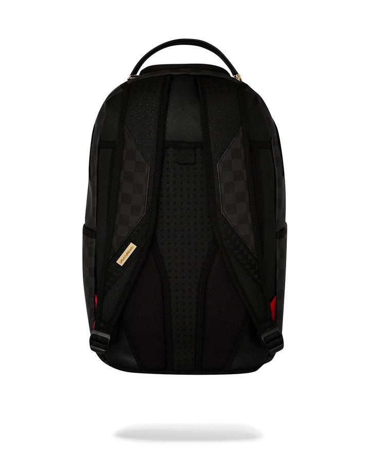 BLACK CHENILLE SIP DLXSV BACKPACK