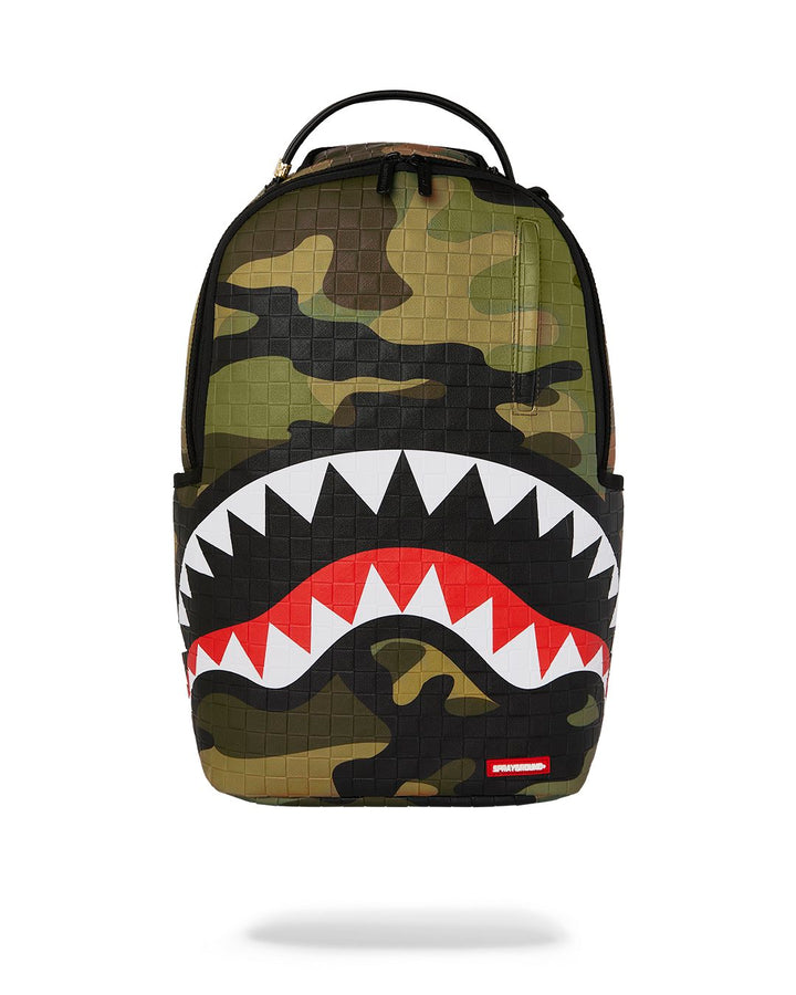 WOODLAND CAMO CHECK DLXSV BACKPACK