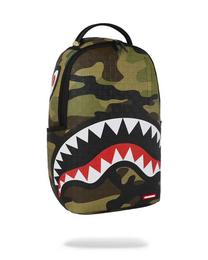 WOODLAND CAMO CHECK DLXSV BACKPACK