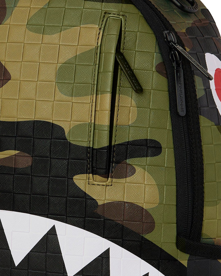 WOODLAND CAMO CHECK DLXSV BACKPACK