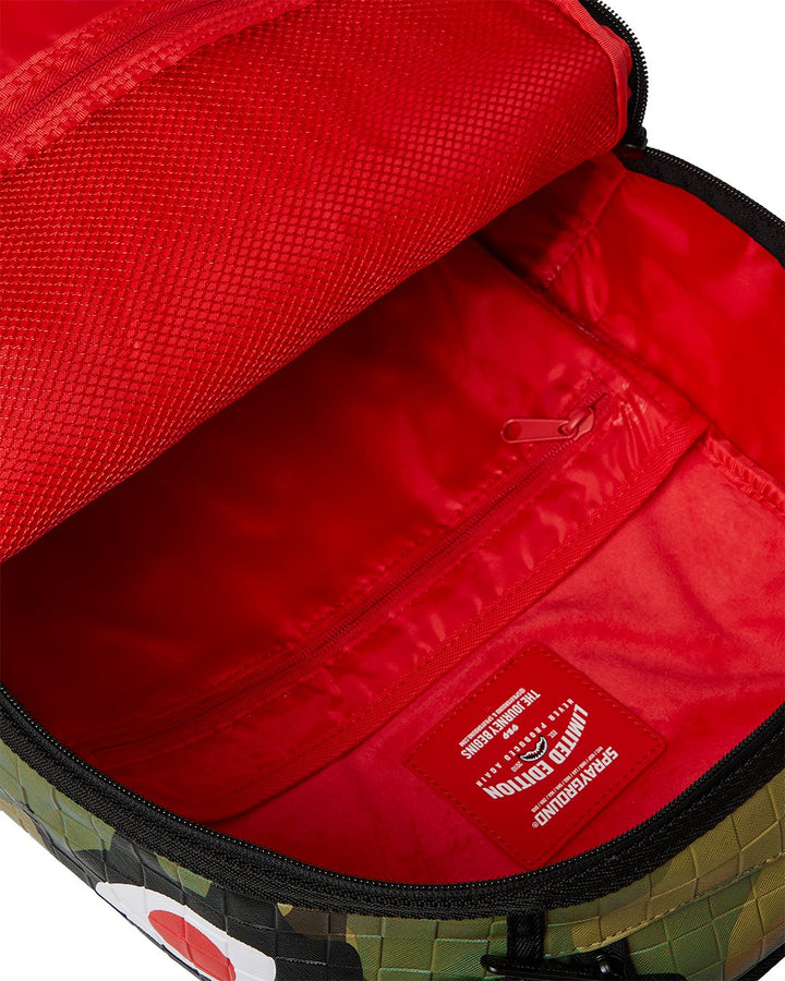 WOODLAND CAMO CHECK DLXSV BACKPACK