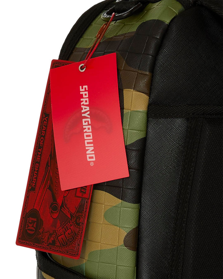 WOODLAND CAMO CHECK DLXSV BACKPACK