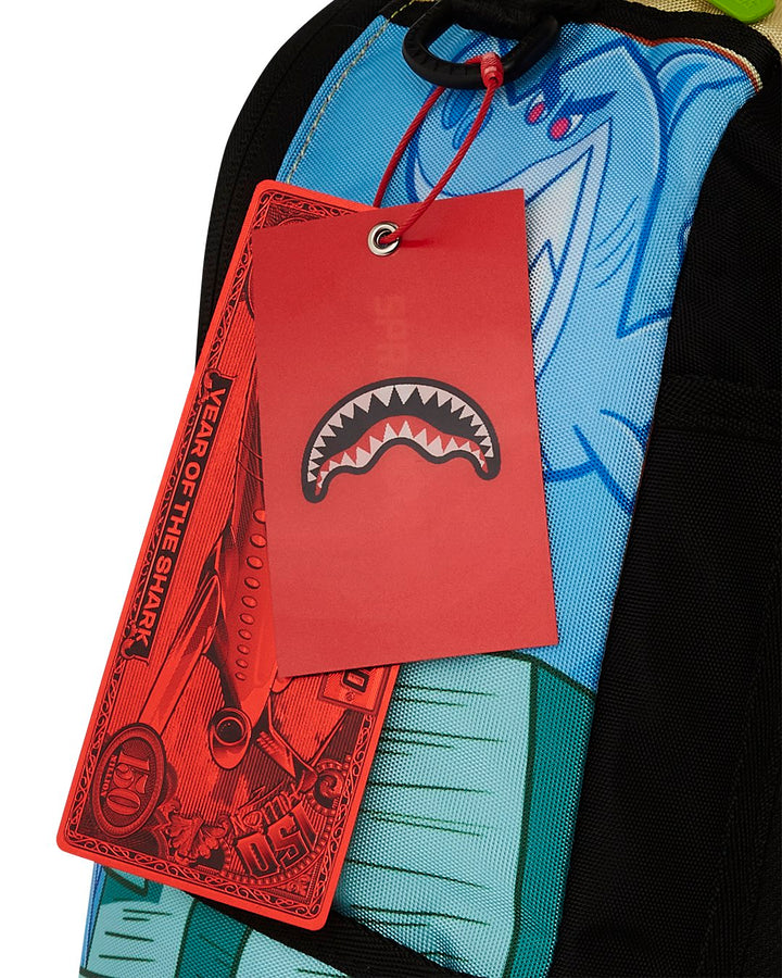 TIMMY SITTNG ON MONEY CHAIR DLXR BACKPACK