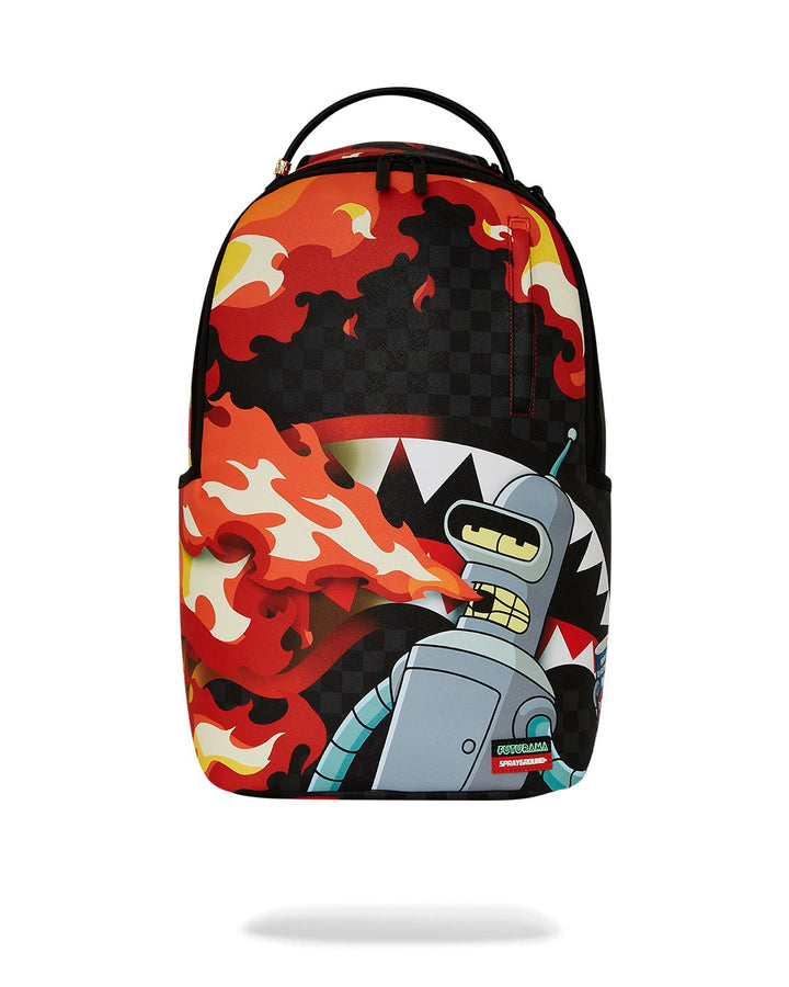 FUTURAMA BENDER FIRE DRAMA DLXSV BACKPACK