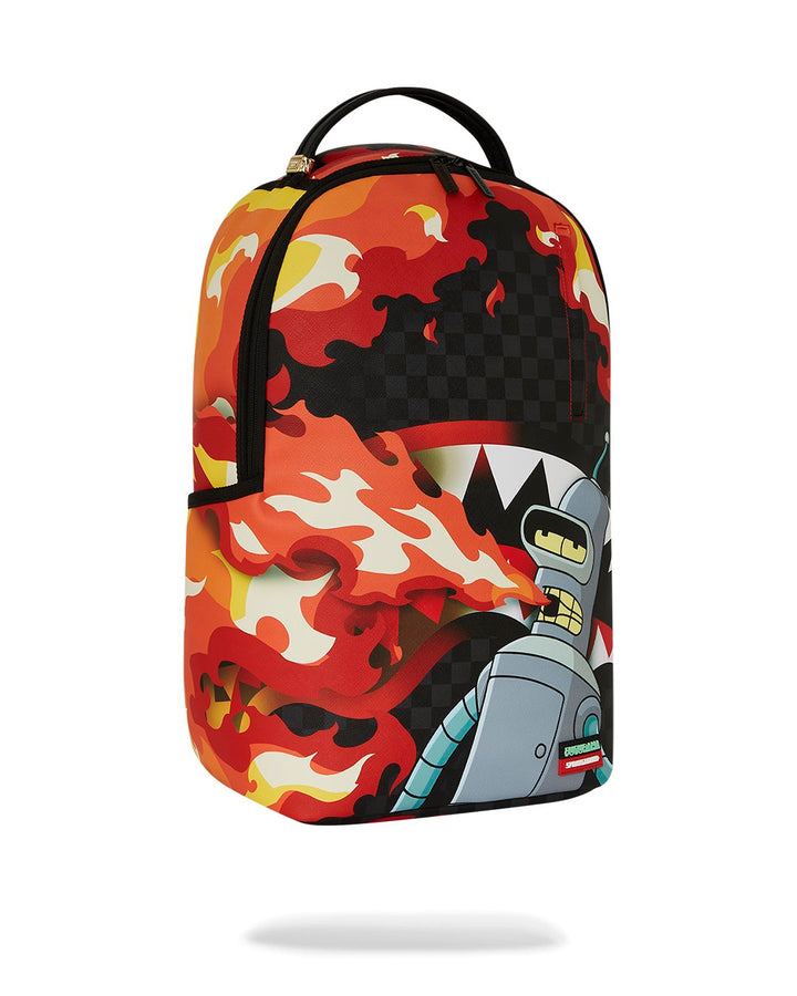 FUTURAMA BENDER FIRE DRAMA DLXSV BACKPACK