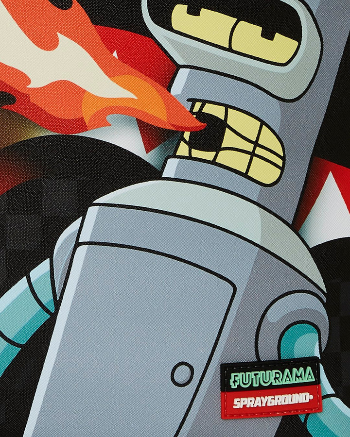 FUTURAMA BENDER FIRE DRAMA DLXSV BACKPACK