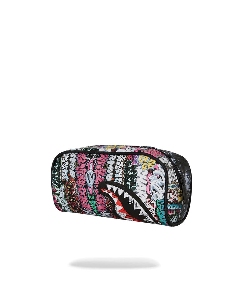 SPLIT CYBERSHARK PENCIL POUCH