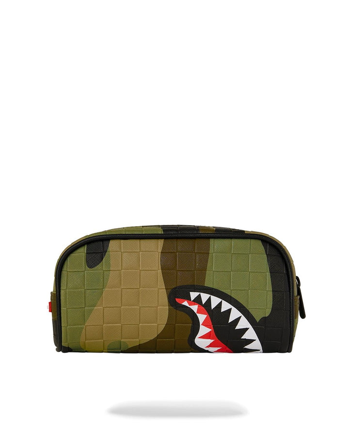 WOODLAND CAMO CHECK POUCH