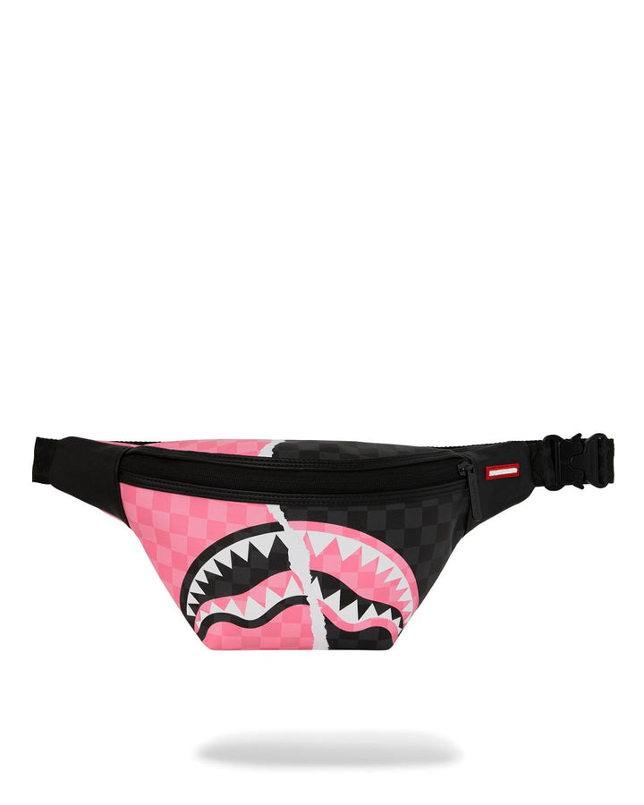 PINK AND BLACK TEAR SIP SAVVY CROSSBODY