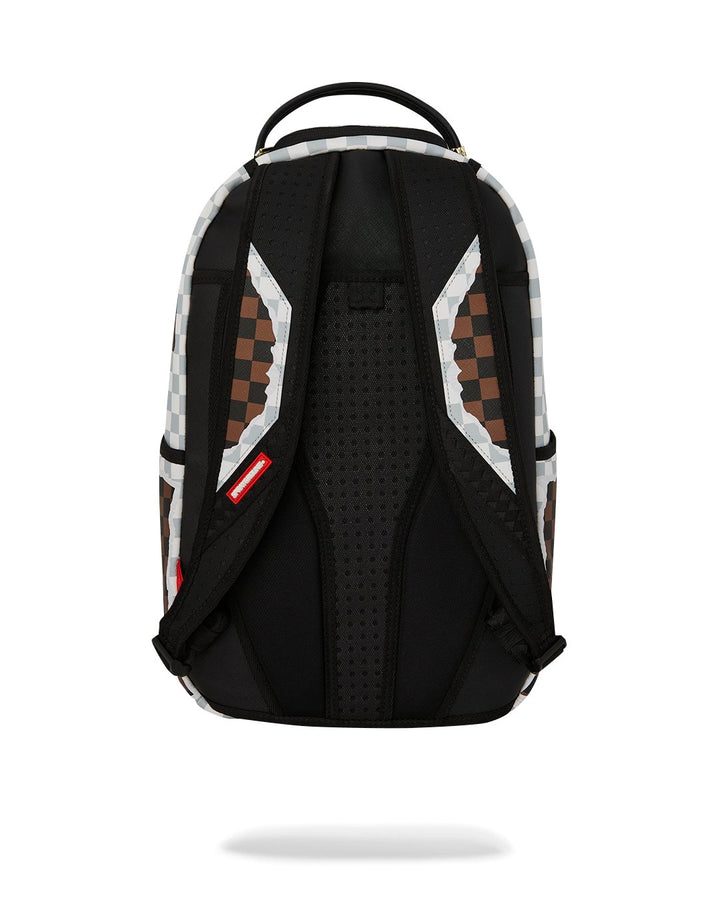 SIP BROWN AND CREAM TEAR DLXSV BACKPACK