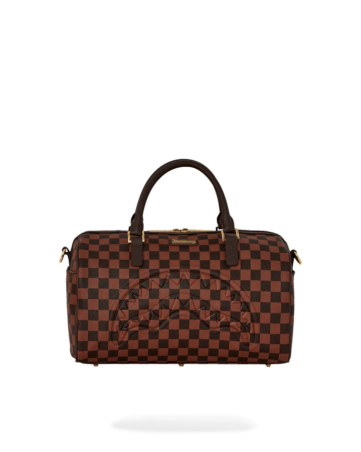 CORE EMBOSSED CHECK MINI DUFFLE