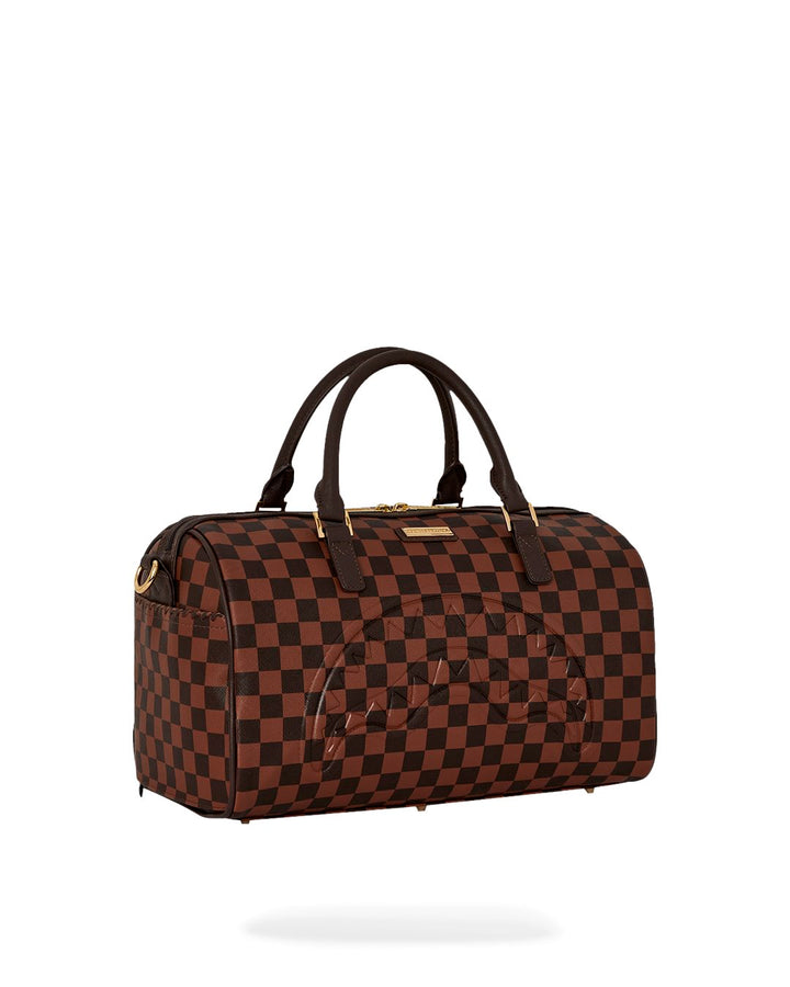 CORE EMBOSSED CHECK MINI DUFFLE