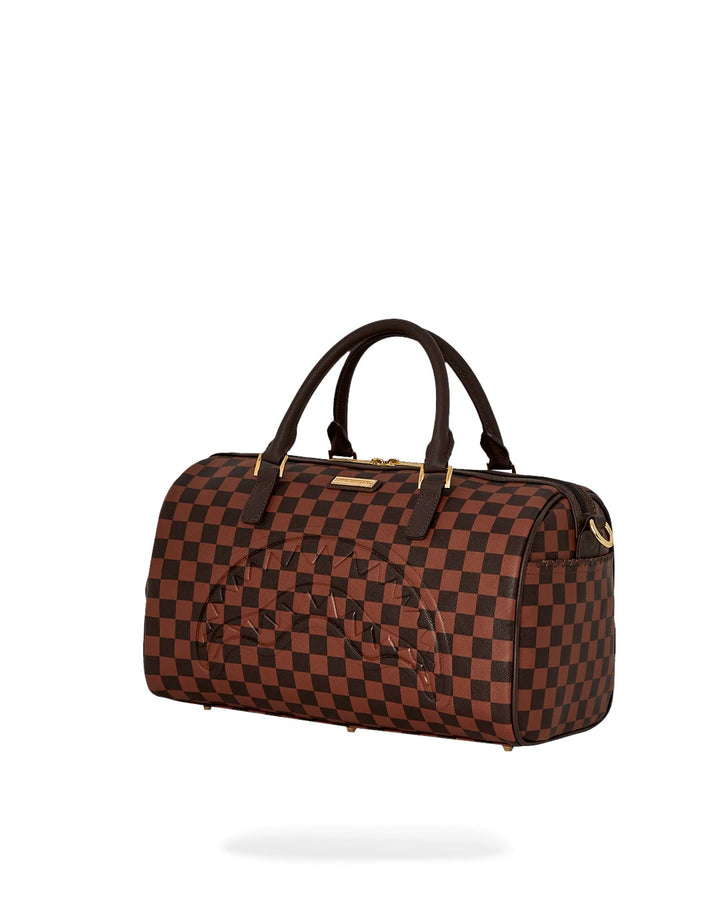 CORE EMBOSSED CHECK MINI DUFFLE